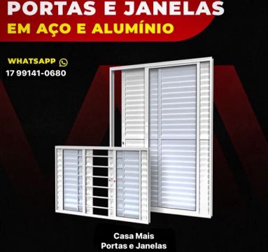 Portas e janelas Direto da Fabrica