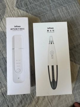 Kit de Beleza Facial inFace: Limpeza Ultrassônica e Removedor de Cravos