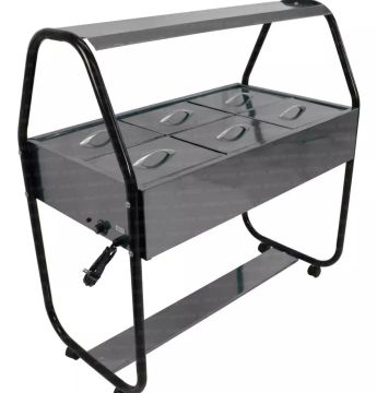 Buffet térmico 6 cubas - ideal para eventos!