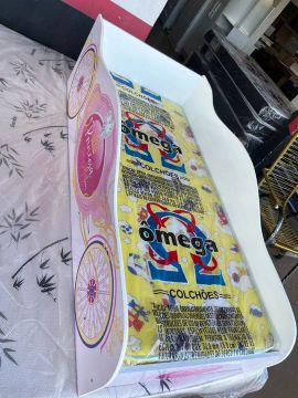 CAMA INFANTIL NOVA COM COLCHÃO 