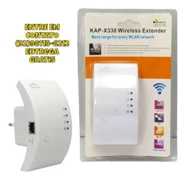 Roteador Repetidor Wireless Sinal Wifi Repeater 300mbps Wlan