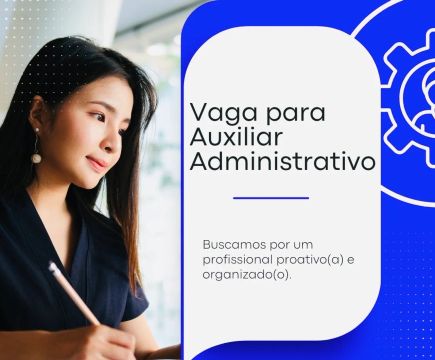 2 vagas de auxiliar de escritório