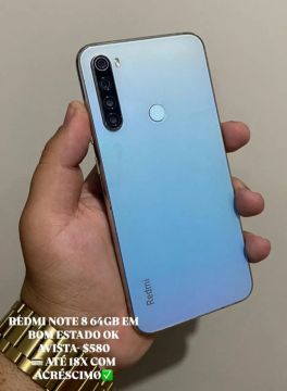 Redmi Note 8 64GB - Azul - Excelente estado