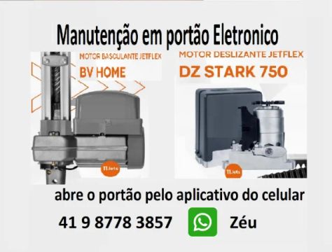  Kit Motor de Portão Eletrônico e manutenção