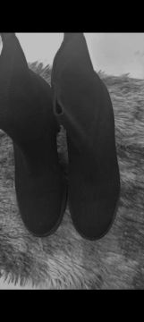 Botas de cano alto pretas