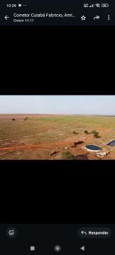 Fazenda de arrendamento 1.200 hec em Itiquira MT. Grade combinar 