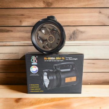 Lanterna Recarregável Holofote Potente Td 6000A 30w T6 Forte