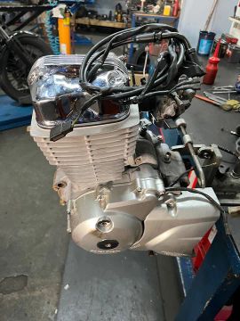 Motor titan 150 partida elétrica 