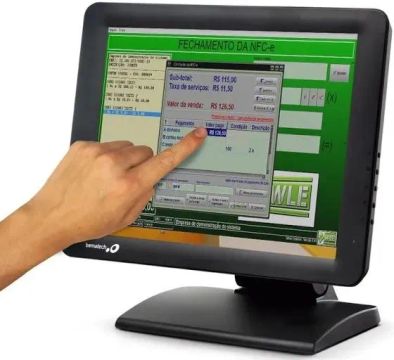 Monitor Touch Screen LCD 15" TM-15 - Bematech