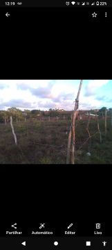 Terreno com água e luz, 25 de frente pôr 30 de comprimento country clube são Cristóvão 