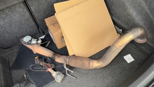 Downpipe 1.0 tsi POLO/NIVUS/VIRTUS full inox com difusor eletrônico em inox 
