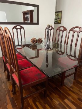 Mesa de Jantar Vidro 