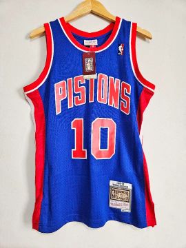 Regata Camisa Basquete NBA Detroit Pistons Dennis Rodman 10