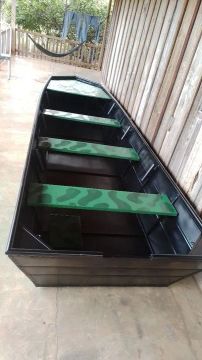 Barcos artesanal de metalom e zinco galvanizado 