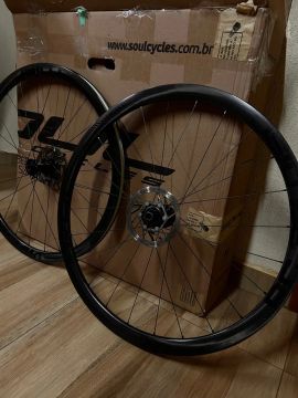 Rodas de Carbono brave Soul Cycles para speed padrao xdr