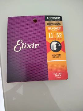 Cordas de violão elixir 