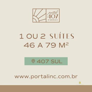 FLAT NO PORTAL SIENA COM 52 M²