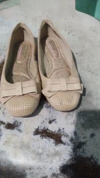 Sapatilhas Femininas Bege