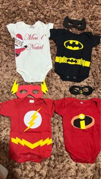 Lote de roupa de bebe menino