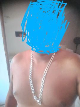 Corrente de prata grossa