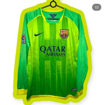 Camisa de Goleiro Barcelona 2014/2015 - Qatar Airways