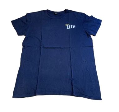 Camiseta Miller Lite Clássica Licenciada Masculina Tamanho G - Impecável Conservação