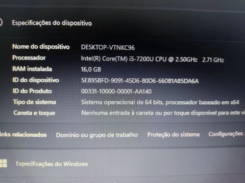 Notebook Samsung i5 - 16GB - nvdia 920mx