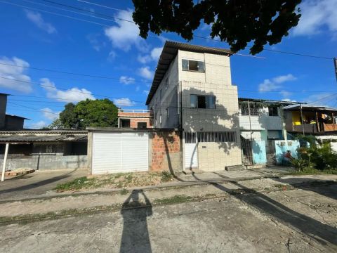 CASA NO 1° ANDAR + TERRENO EM AREIAS