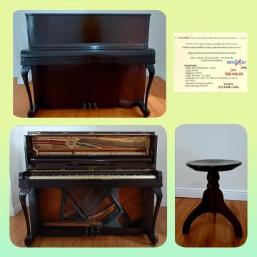 Piano Vertical Barratt & Robinson - Londres