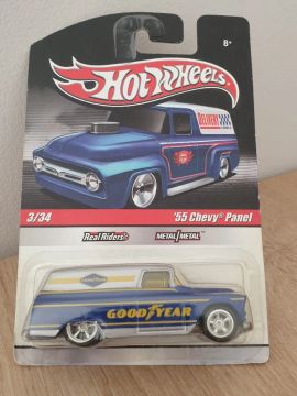 Hot Wheels 55 Chevy Panel Goodyear