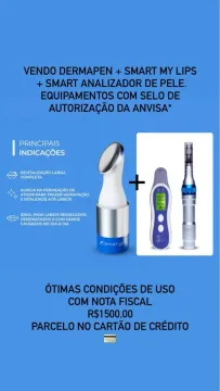 Dermapen + Smart My Lips + Analisador de Pele