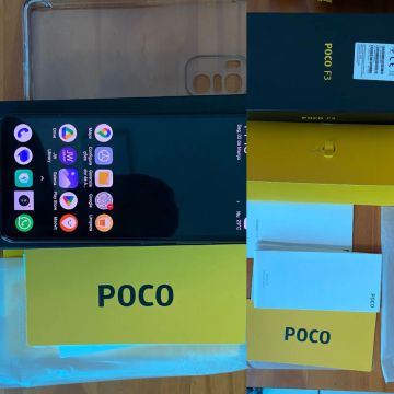 Poco F3 Completo na Caixa com Nota Fiscal Aceito Trocas 