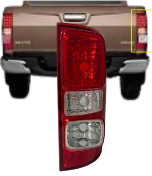 Lanterna direita traseira original S10 LS/LT 2012 a 2021