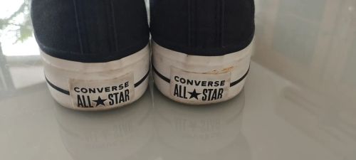 Tênis Converse All Star Preto Plataforma 