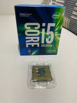 Processador Intel i5-7600K 4 núcleos - Usado, para PC