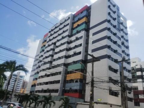2 quartos, 1 suíte, 10° andar, nascente, 3ª quadra da praia, 68m², Ponta Verde