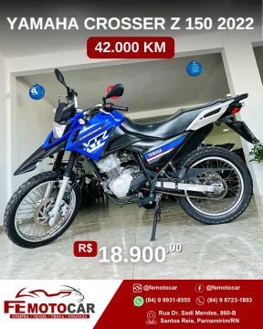 Xtz Crosser  Z 150 2022.