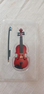 Miniatura Instrumento Musical Violino - Novo