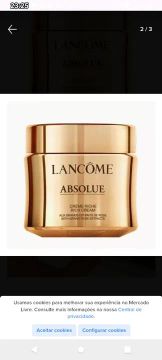 Creme Lancôme Absolue -Lacrado.