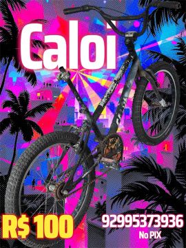 Caloi - Bicicleta aro 20 - R$ 100
