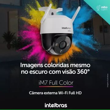 Camera Wifi de Seguranca Externa 360º