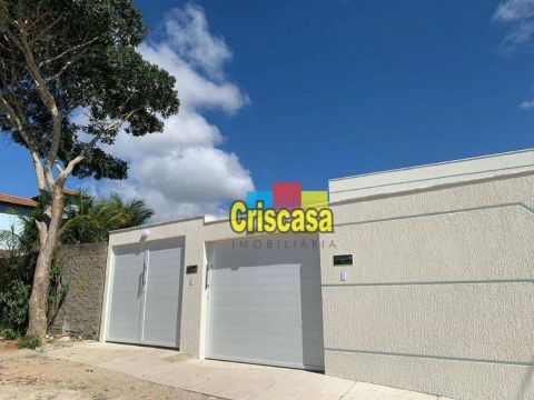 Casa com 2 dormitórios à venda, 90 m² por R$ 285.000,00 - Guriri - Cabo Frio/RJ