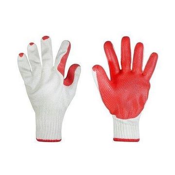 Luva Rubber palma vermelha - Tamanho único