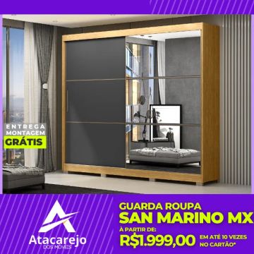 Guarda Roupa Casal Entrega e Montagem Grátis 