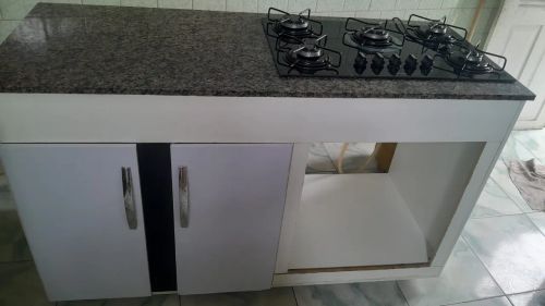 Fogão 5 bocas com gabinete aceito oferta