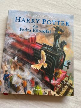 Pedra Filosofal ilustrado novíssimo!