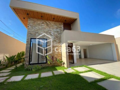 Casa à venda, 3 quartos, 3 suítes, 2 vagas, Bairro da Cimba - Araguaína/TO