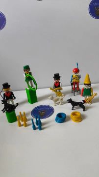 Conjunto Playmobil personagens circo 