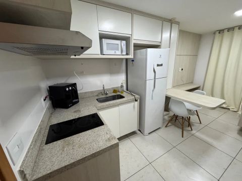 Vendo Apt 1 Qto Blend Mobiliado Vista Livre