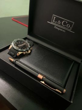 Conjunto Relógio, Carteira e Caneta *NOVO*